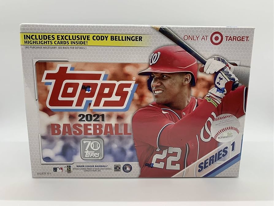 Amazon.com: 2021 Topps Baseball Series 1 Target Mega Box New